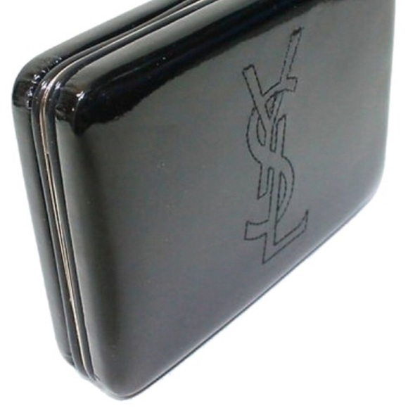 Yves Saint Laurent Handbags - %100 Authentic YSL Clutch - Black Patent